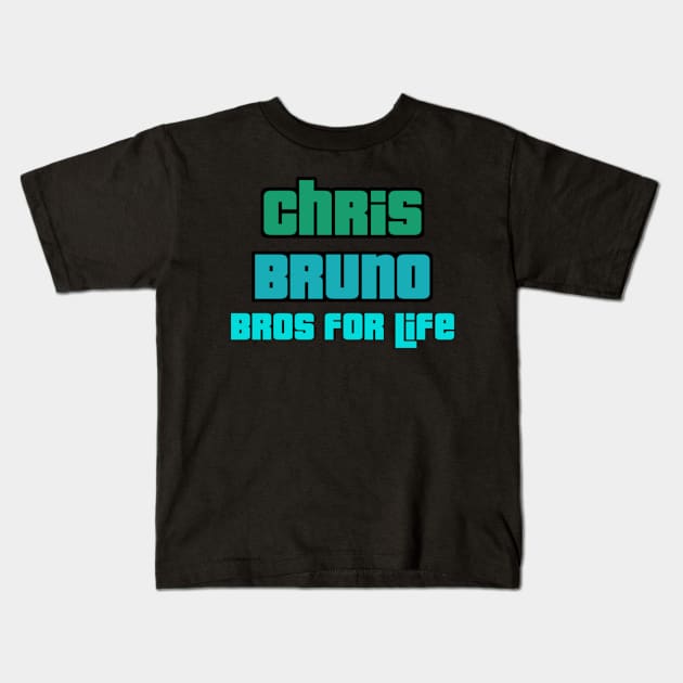 Bros Kids T-Shirt by EmeraldMiner